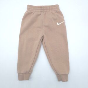 Nike Joggers Kids Tan Fleece Sweatpants Size Toddler 18M